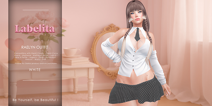 [LABELITA] Raelyn Outfit White