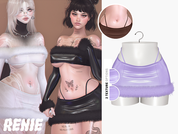 RENIE : REMI SKIRT - LAVENDER