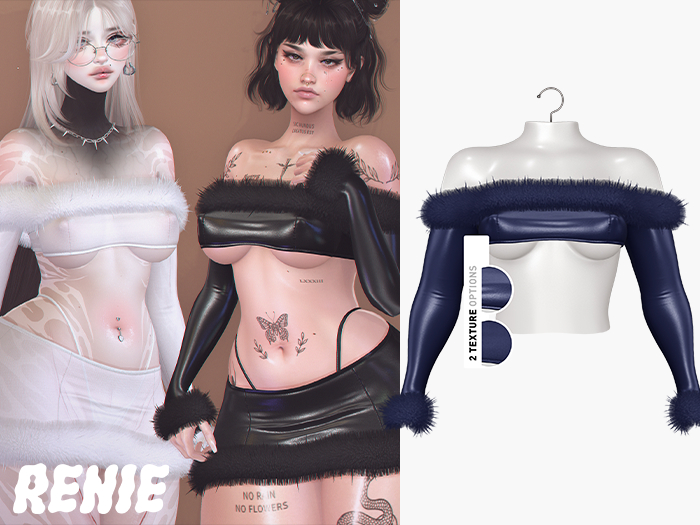 RENIE : REMI TOP - NAVY
