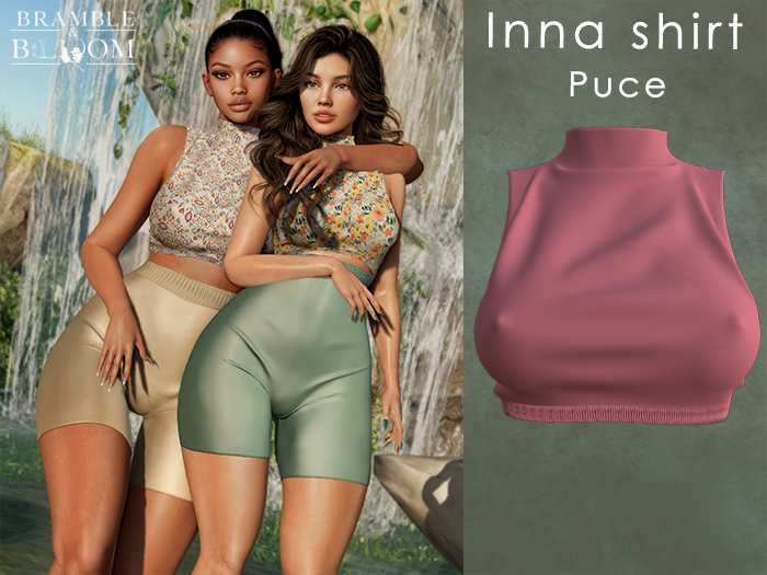 B&B: Inna top (puce) 