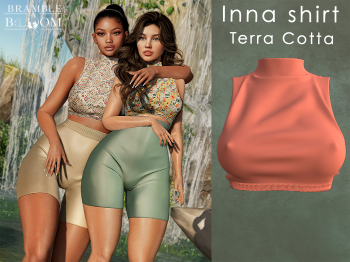 B&B: Inna top (terra cotta) 