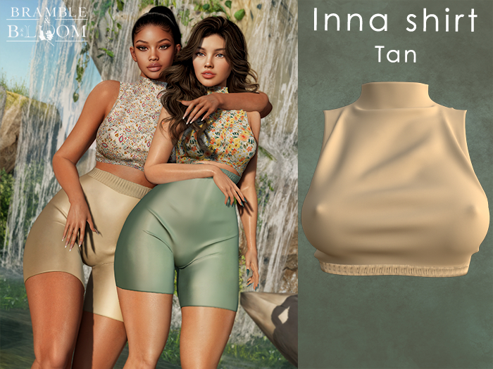 B&B: Inna top (tan) 
