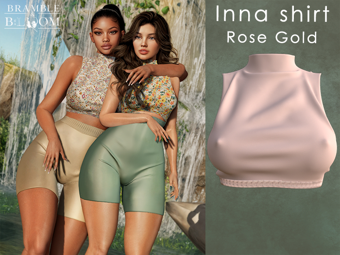 B&B: Inna top (rose gold) 