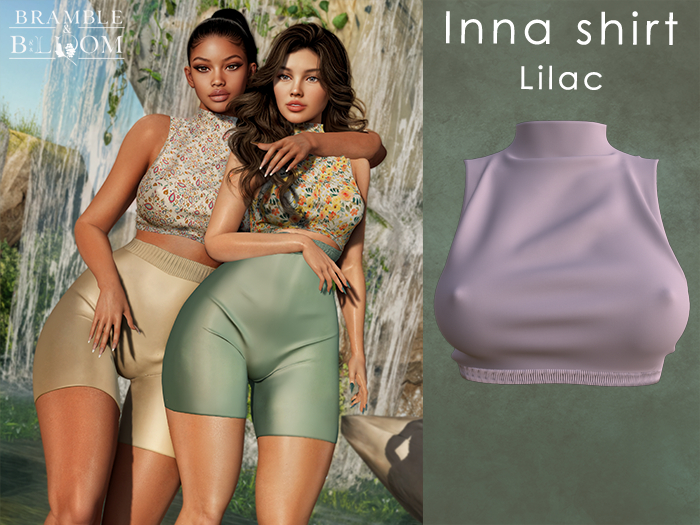B&B: Inna top (lilac) 