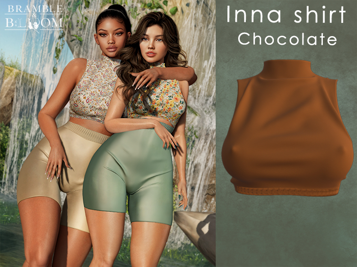 B&B: Inna top (chocolate) 