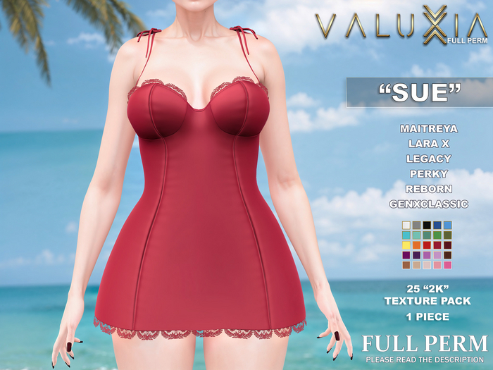 VALUXIA[FP] - Sue 2K TEXTURE PACK FULL PERM