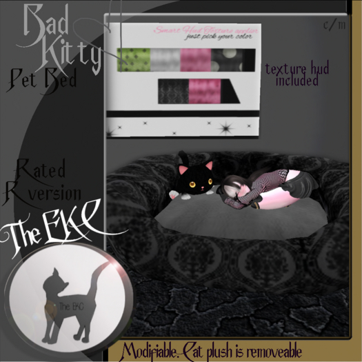 The EKC - Bad Kitty PetBed R Vers. (add)