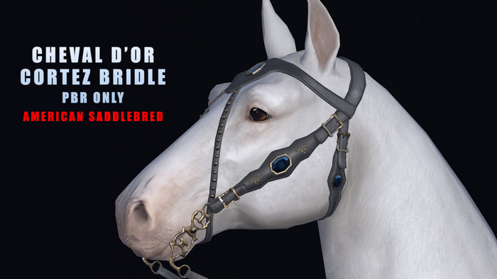 Cheval D'or / Teeglepet ASB / Cortez Bridle.[HUD]