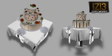 Marriage Wedding Cake Table - Mesh