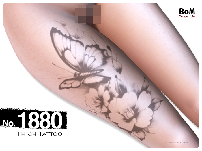 (Thigh Tattoo) No.1880