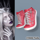 Fuchsia Tippie Sneakers Reborn