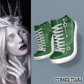 Green Tippie Sneakers Reborn