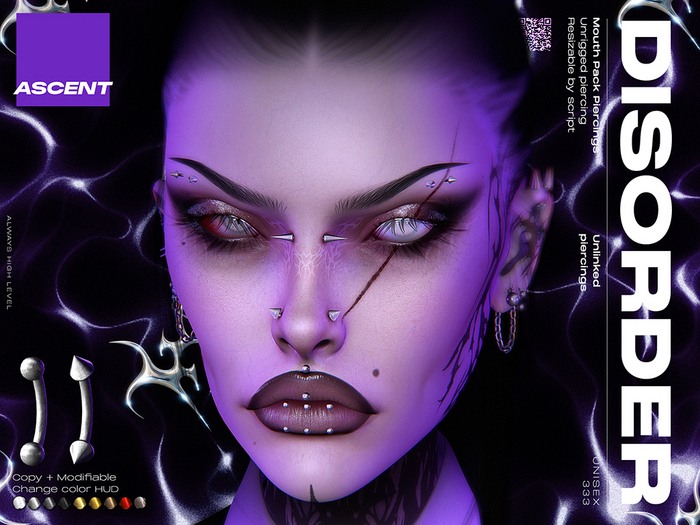 ASCENT - Disorder Mouth Piercing PACK 