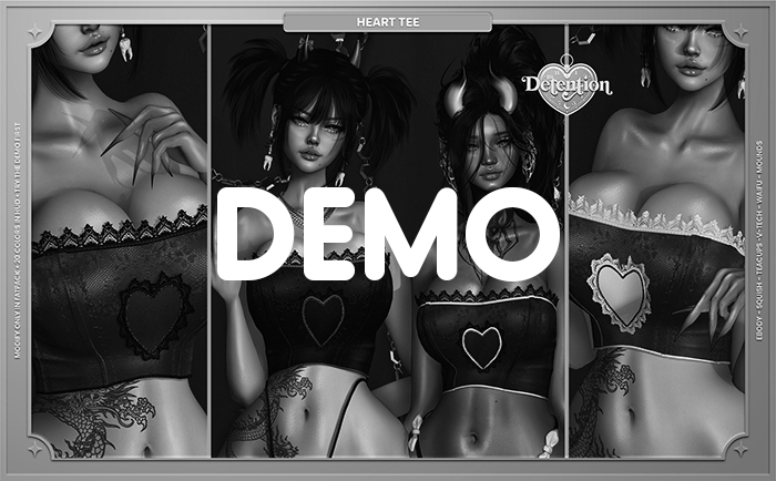 :: DETENTION :: Heart Tee - DEMO -