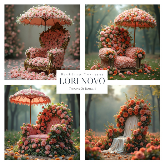 LORI NOVO . Throne Of Roses . 1