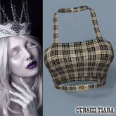 Plaid Buckle Top Reborn
