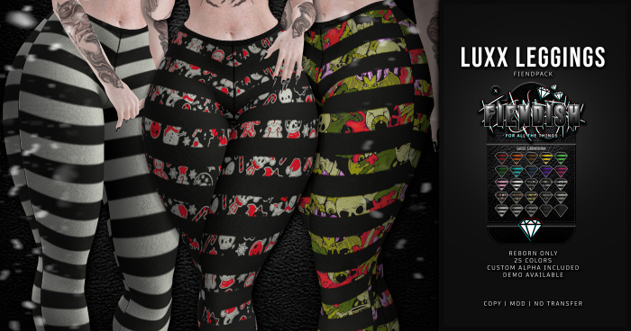 #Fiendish - Luxx Leggings - Fiendpack