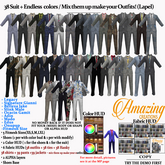 AmAzINg CrEaTiOnS 38 Formal Men Suit (Lapel)