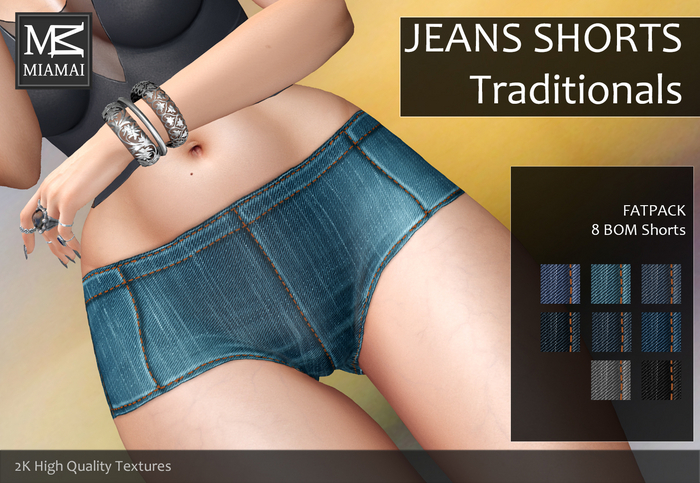 Miamai_Jeans Shorts BOM Traditionals DEMO