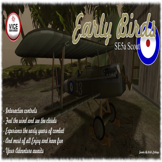 SE5A WW1 Biplane (FREE)