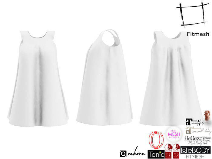 Full Perm Women's Tent Dress for Maitreya 5.3 LaraX Slink Hourglass, Belleza, Ocacin, Tonic, TMP, Legacy, Ebody Reborn