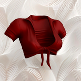 Red Y2K LEGACY TOP