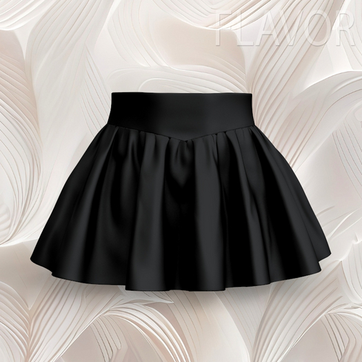 Black Y2K LEGACY SKIRT