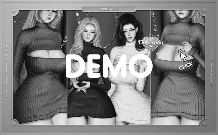 :: DETENTION :: Elise Dress - DEMO -
