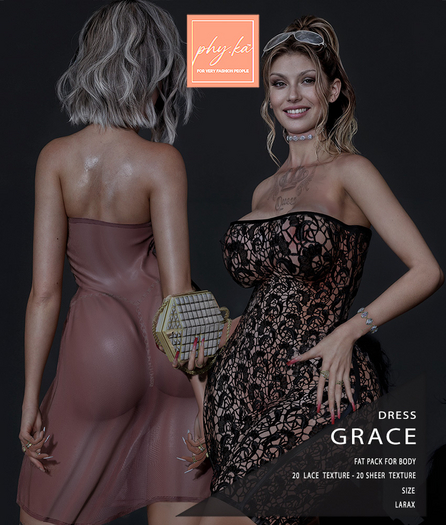 -[ Phy.Ka ]- 148 - Grace Dress - LaraX
