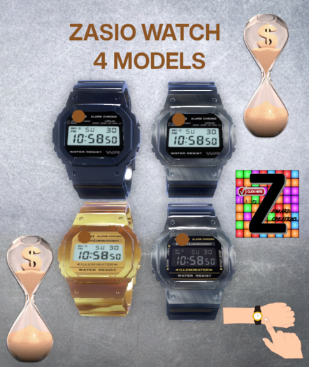 Watch Zasio 4 Models Multi Display Interactive Fat Pack - V 1.3