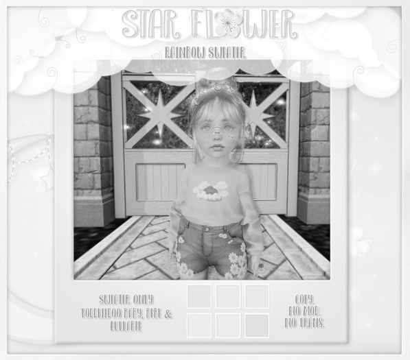 .{* Star Flower *}. Rainbow Sweater [DEMO]