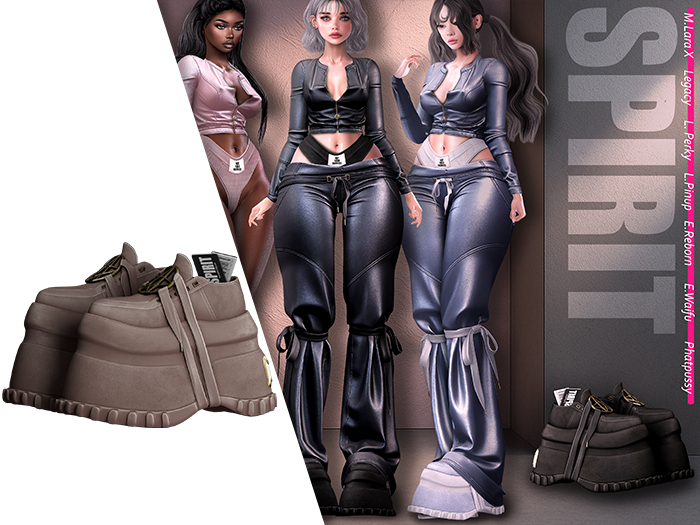 SPIRIT - Evka platforms [NUDE]
