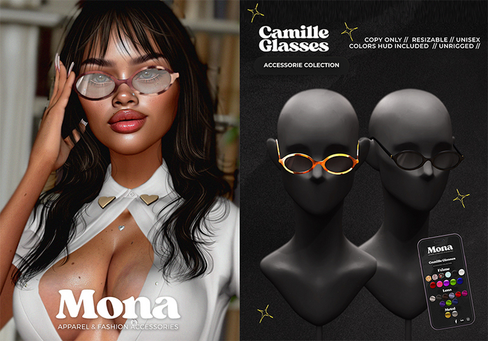 MONA - Camille Glasses (AutoUnpack)