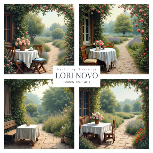 LORI NOVO . Garden . Tea Time . 1