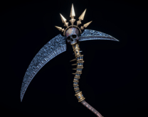 Dark Reaper Scythe PBR