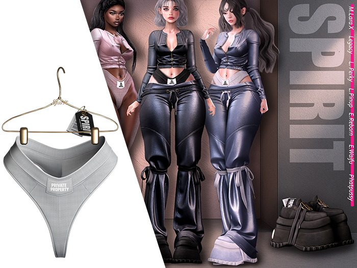 SPIRIT - Evka panties [WHITE]