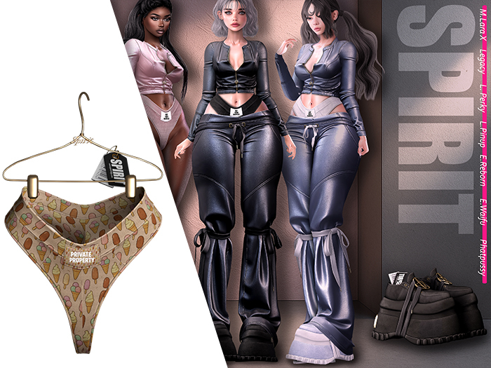 SPIRIT - Evka panties [ICECREAM]