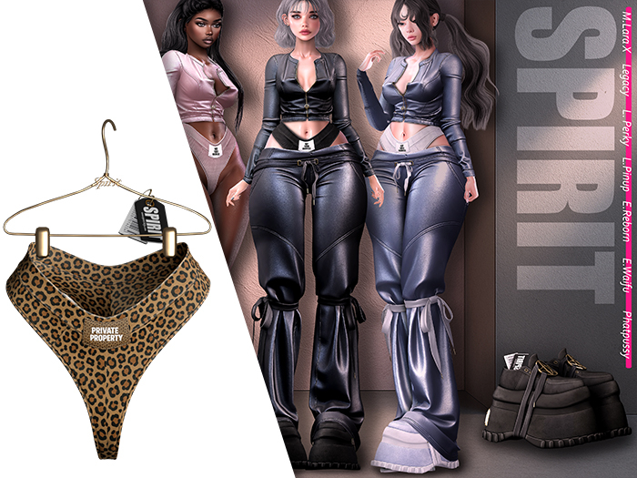 SPIRIT - Evka panties [LEOPARD]