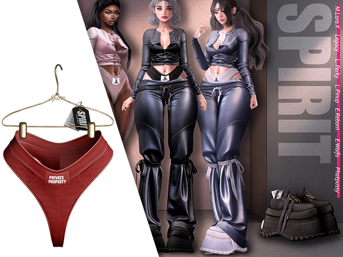 SPIRIT - Evka panties [RED]