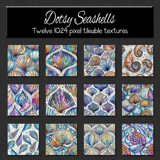 *Wallflowers* Dotsy Seashells