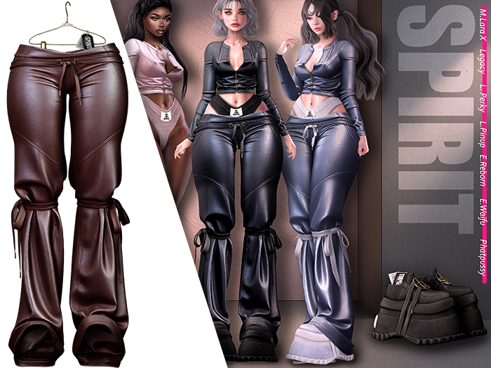 SPIRIT - Evka pants [CHOCOLATE]