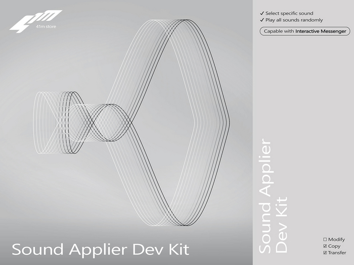 41m / Sound Applier / Dev Kit