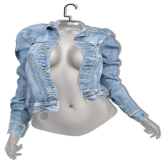 [C.YFashion]*RUTH*Jacket Light Blue(add me)