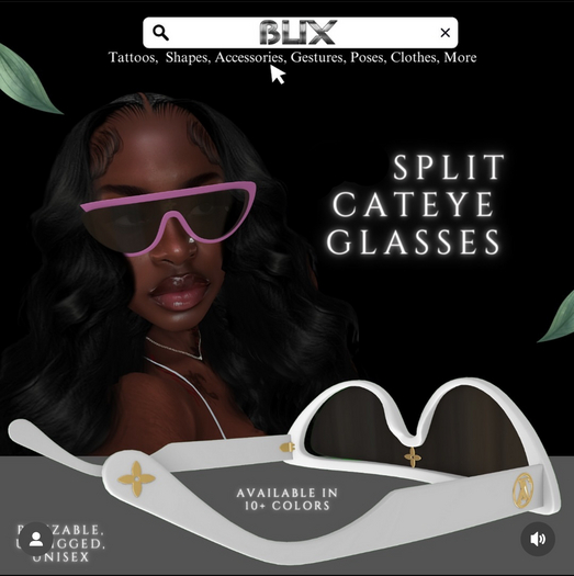 BLIX: Split Cat Eye Shades FP