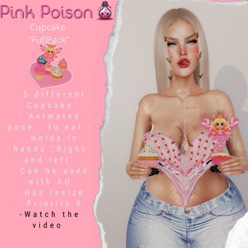 Pink Poison - Cupcake "Fullpack"