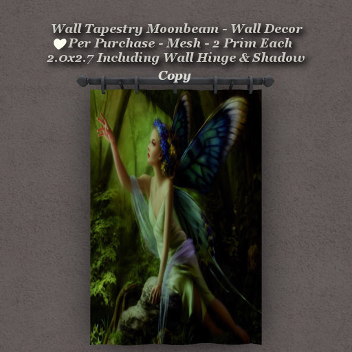 Wall Tapestry Moonbeam1