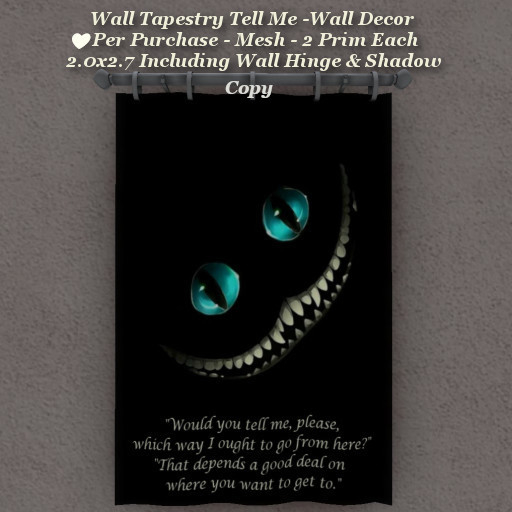 Wall Tapestry Tell Me1