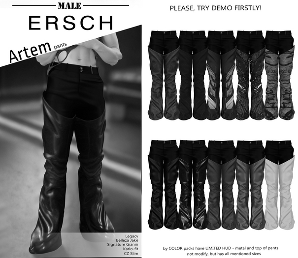 demo ERSCH - Artem Pants -fatpack-