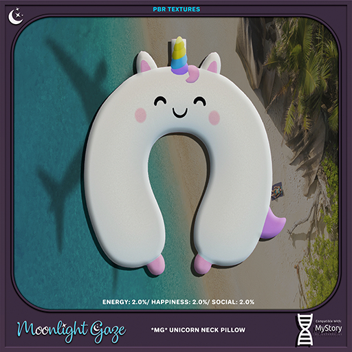 *MG* Unicorns Neck Pillow-