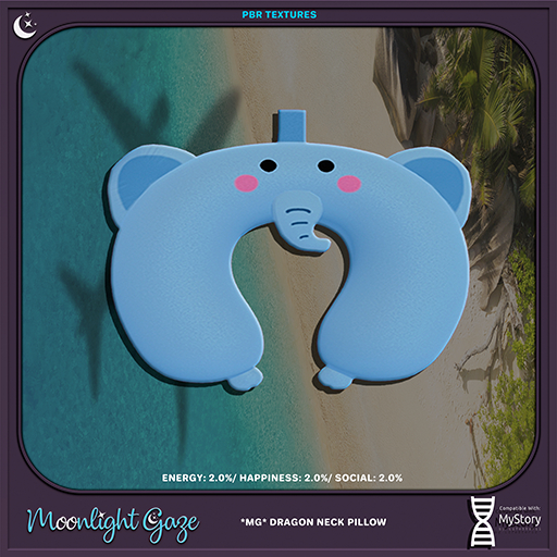 *MG* Elephants Neck Pillow (Add)